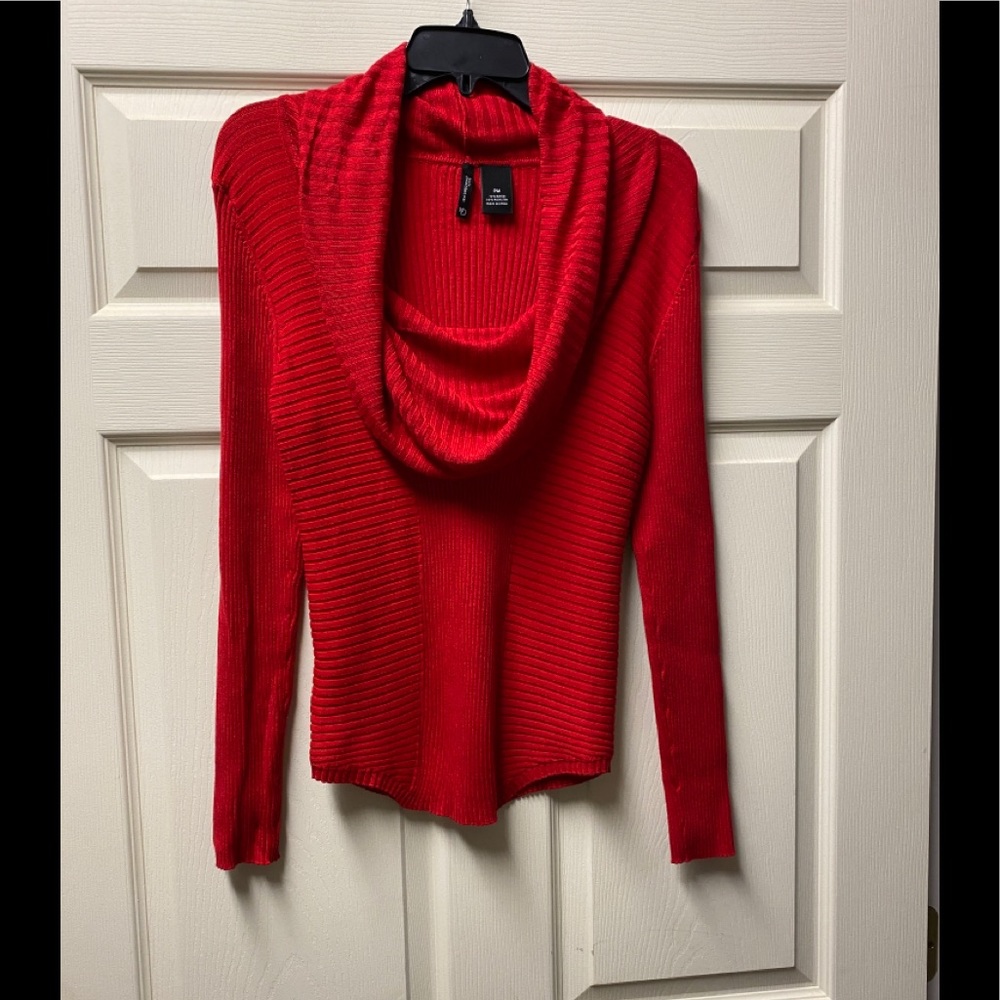 New Directions Cowl Neck Sweater